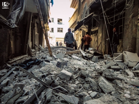 تنظيم الدولة يشعل مخيم اليرموك والأهالي هم الخاسر الوحيد