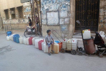 أزمة المياه في مخيم اليرموك تدخل يومها 85 على التوالي